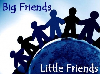 Big Friends Little Friends- Family Service, Inc. Logo